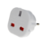 K-PO - UK - EU travel adapter white