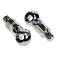 Sirio - 3/8 male - DV chrome adapter